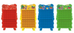 [SPO-1093] ชั้นวางแก้วน้ำ 48 ช่อง 26x68x100 ซม.