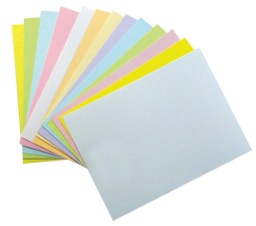 กระดาษการ์ดสีA4 180 แกรม สีชมพูอ่อน 50 แผ่น